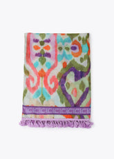 Greek key print wrap
