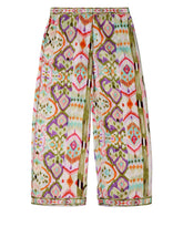 ls2514017-227-printed silk culottes-pink-blue