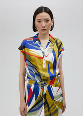 Tropical print shirt