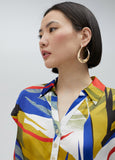 Tropical print shirt