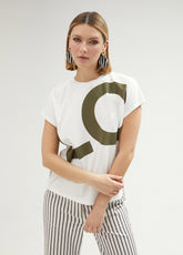 تي شيرت LOVE بأكمام قصيرة