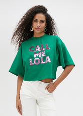Cropped Lola T-shirt