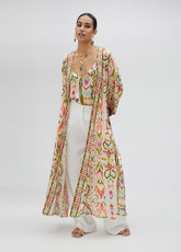 Kimono with kimono sleeves