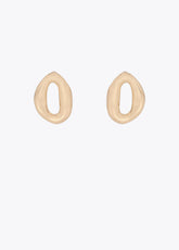 Embossed Metal Link Earrings