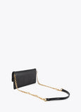 Flap Crossbody with Pleats