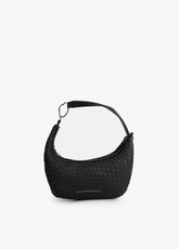 Woven Half Moon Bag