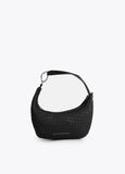 Woven Half Moon Bag