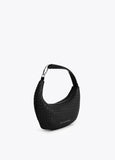 Woven Half Moon Bag