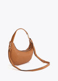 Woven Half Moon Bag