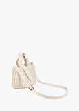 Woven Material Bag with Bow Detail