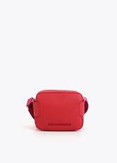 Contrast Strap Nylon Crossbody