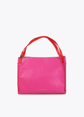 Shopper with Contrasting Braided Detail