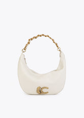 Half Moon Bag with Animal LC and Chain