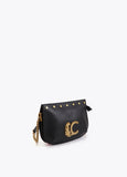 Black Studded Shoulder Bag