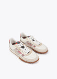 Mesh and Fabric Sneakers