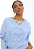 Sweater with Rhinestones