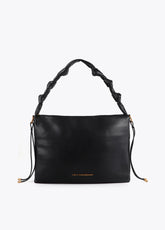 Nude Handle Flap Shoulder Bag