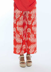 Paisley Print Fluid Culotte
