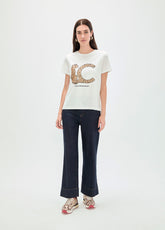 LC T-shirt with sequins