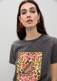 LOVE LOLA Leopard T-shirt