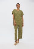 Jaquard Knit T-Shirt LC