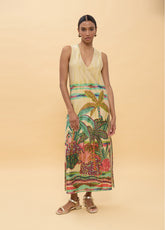Circular Printed Dress