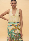 Circular Printed Dress