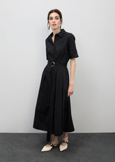 Flared Midi Skirt Dress