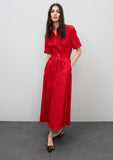 Flared Midi Skirt Dress