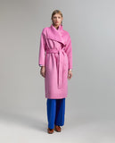 Handcrafted monochrome coat