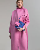 Handcrafted monochrome coat