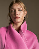 Handcrafted monochrome coat