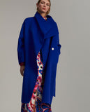 Handcrafted monochrome coat