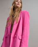 Oversize corduroy blazer