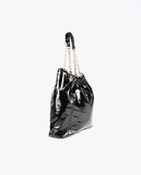 Shiny tote bag