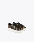 Animal print sneakers