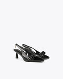 Slingback stiletto shoes