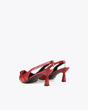Slingback stiletto shoes