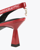 Slingback stiletto shoes