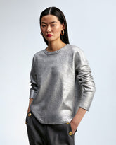 Laminated sweater