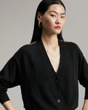 كارديغان بنقشة جلد حيوانات متباينة