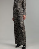 بنطال مزين بشعار M