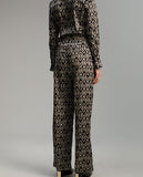 بنطال مزين بشعار M