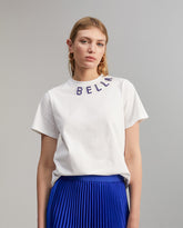 T-shirt with rhinestone detail