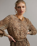 Animal print dress