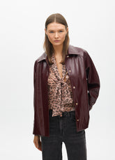 Patent Effect Straight Jacket