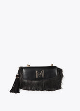 Faux Fur Flap Crossbody