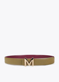 Reversible Belt with M Buckle