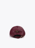 Leather Effect Cap with Stud Details