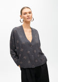 Luxury M Cardigan with Strass